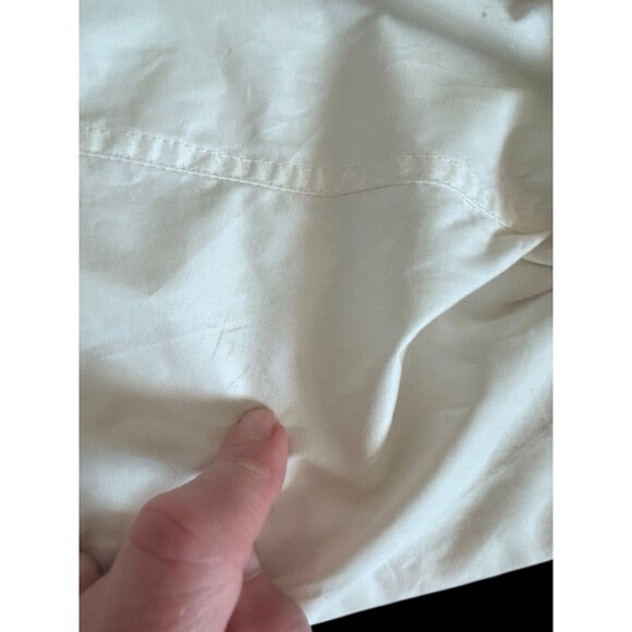 Vtg Members Only Mariner Jacket Full Zip Up Mens XL Teal & White 90s - Picture 11 of 14